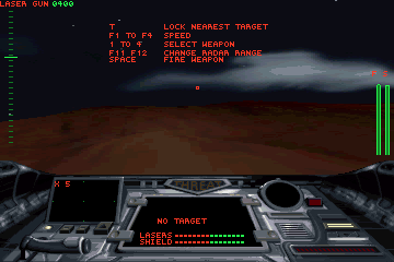 The Raven Project (DOS) screenshot: The tutorial mission