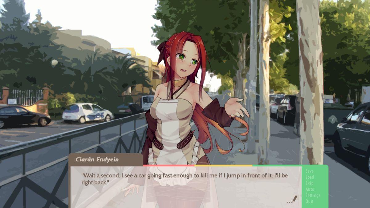 One Thousand Lies (Windows) screenshot: Cruel joke, shouldn't be in a game. I had a friend who died like that.