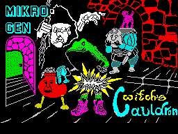 The Witch's Cauldron (ZX Spectrum) screenshot: Loading screen