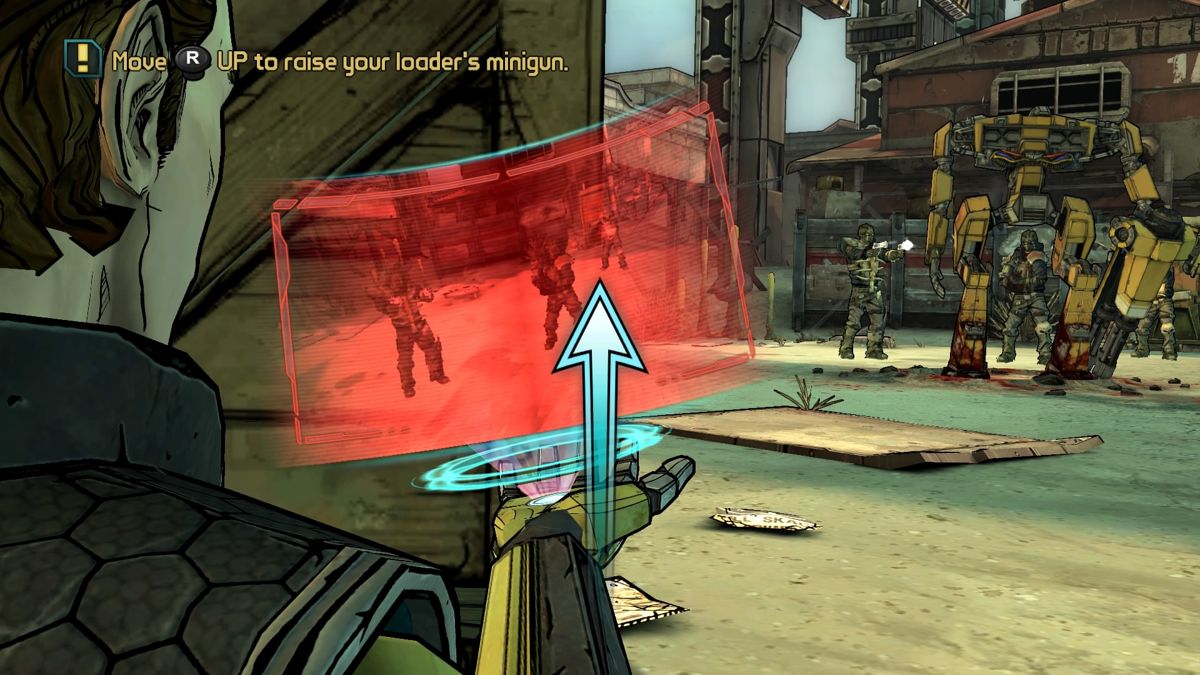 Tales from the Borderlands: Episode 1 - Zer0 Sum (PlayStation 4) screenshot: Controlling the loader bot has to be manually