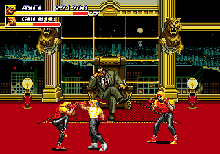 Streets of Rage 3 (Genesis) screenshot: Fighting Mr. X's stooges