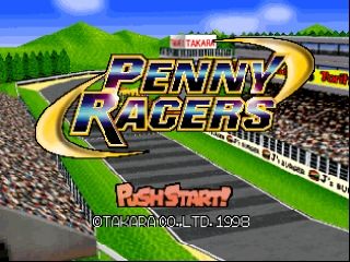 Penny Racers (Nintendo 64) screenshot: Title screen