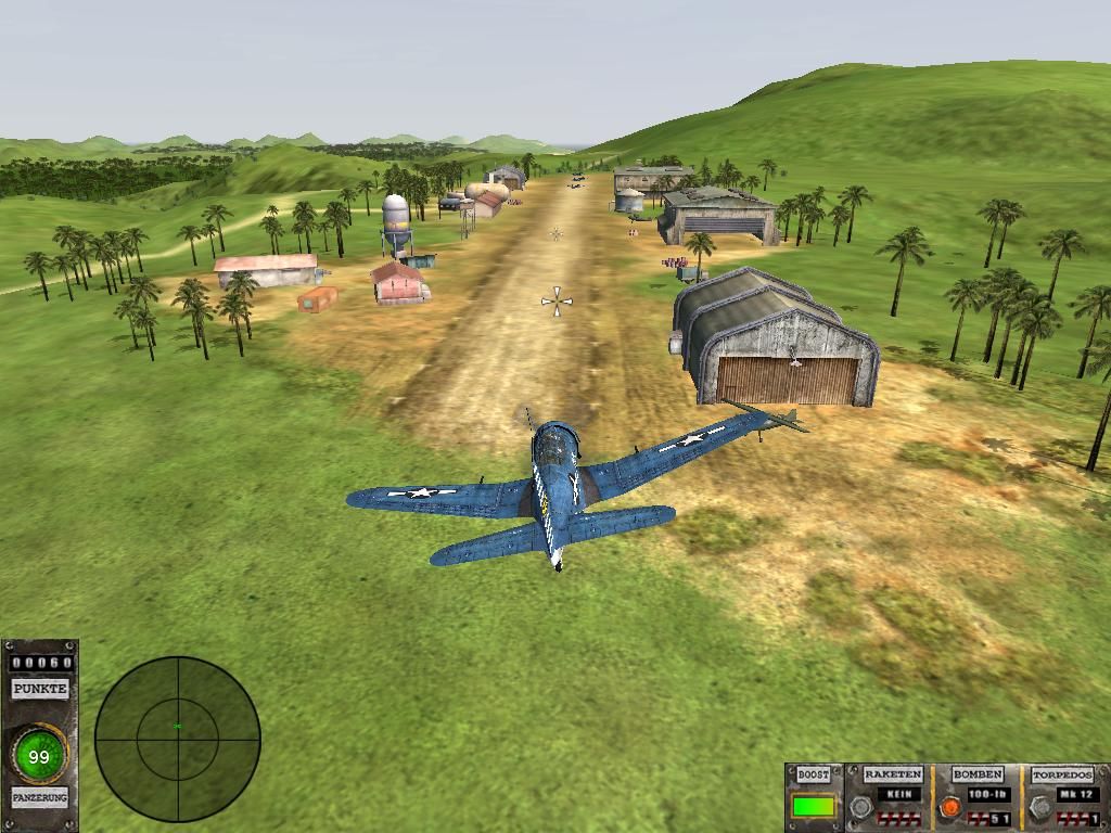 Dogfight: Battle for the Pacific (Windows) screenshot: Landing