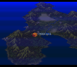 Front Mission (SNES) screenshot: Map overview