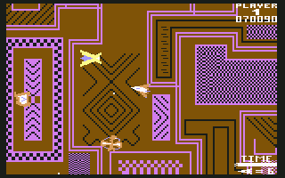 Space Pilot 2 (Commodore 64) screenshot: Fifth stage