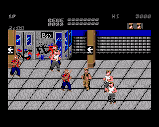Renegade (Amiga) screenshot: Mission 1
