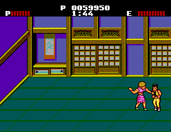 Renegade (SEGA Master System) screenshot: Boss