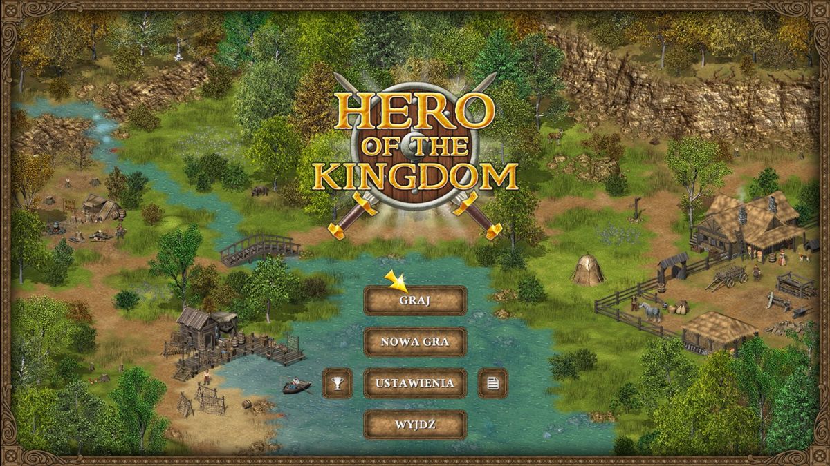 Hero of the Kingdom (Windows) screenshot: Title screen