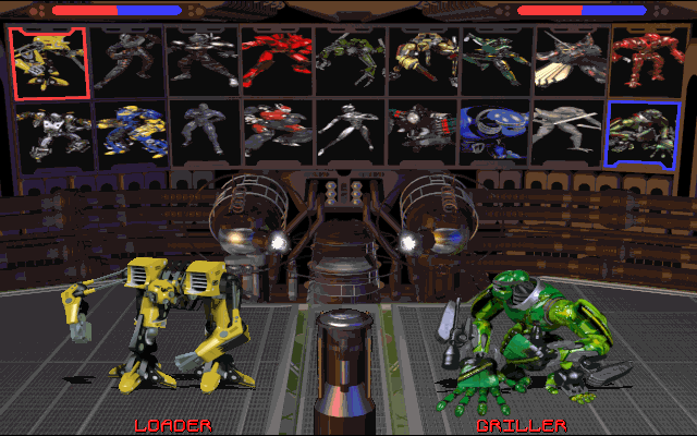 Rise 2: Resurrection (DOS) screenshot: Robots selection