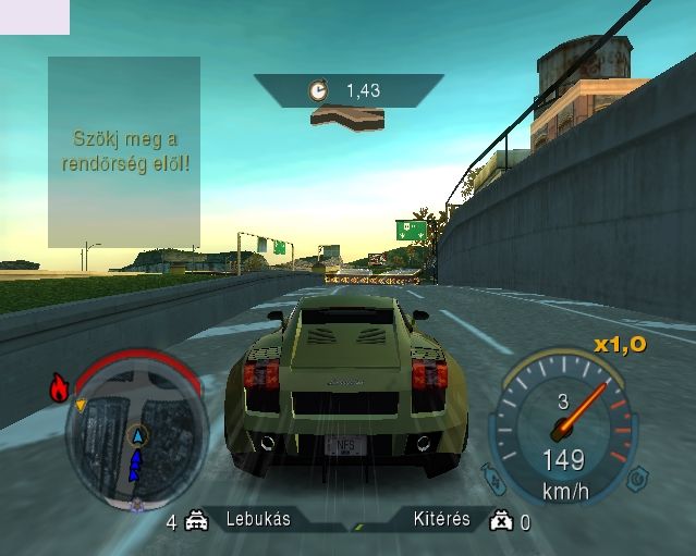 Need for Speed: Undercover (PlayStation 2) screenshot: Let's Go.