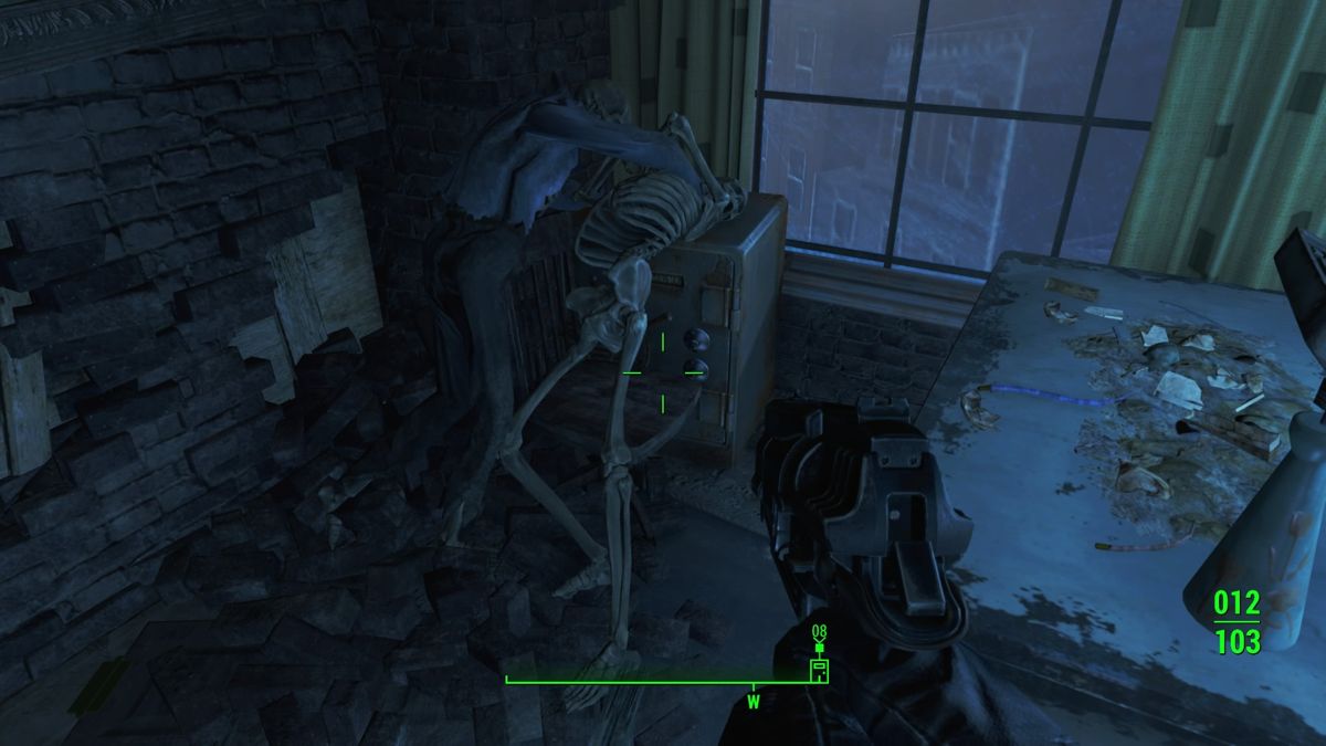 Fallout 4 (PlayStation 4) screenshot: This picture tells a story