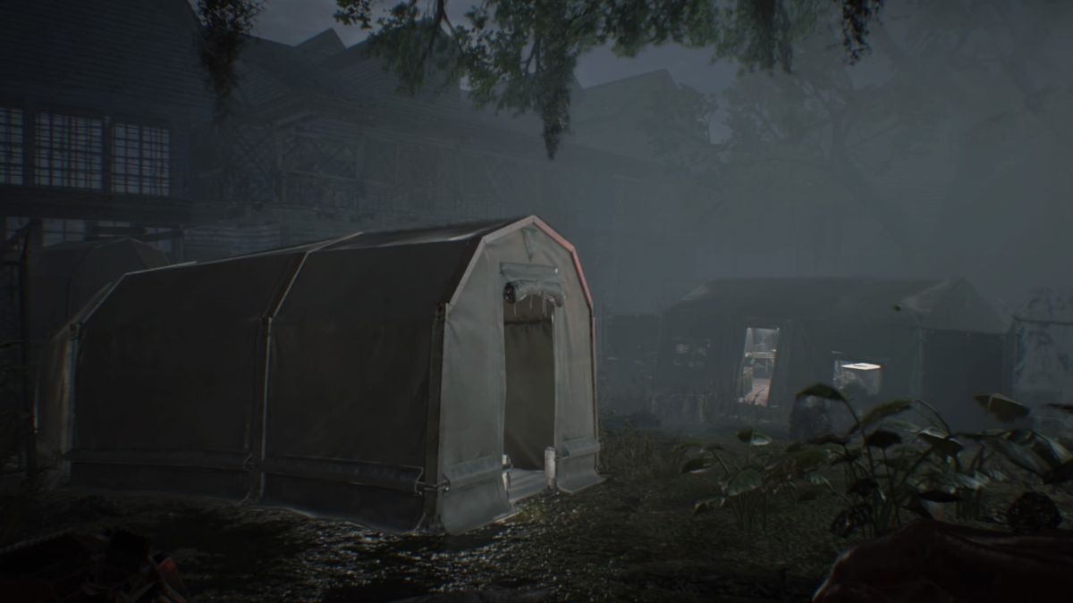 Resident Evil 7: Biohazard - End of Zoe (PlayStation 4) screenshot: Back at the house, now quarantined area