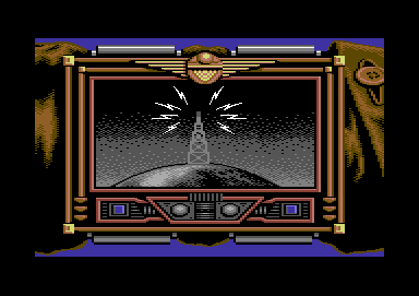 Screenshot of Rocket Ranger (Commodore 64, 1988) - MobyGames