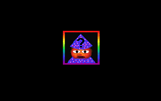 Rodney's Funscreen (DOS) screenshot: Guess-o-Matic character