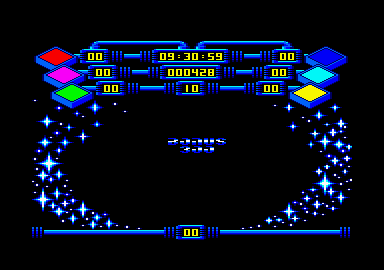 Rollaround (Amstrad CPC) screenshot: Bonus 300