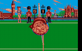 Beach Volley (Atari ST) screenshot: You lost