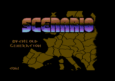 Scenario: Theatre of War (Commodore 64) screenshot: Title screen