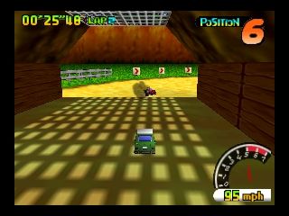 Penny Racers (Nintendo 64) screenshot: Distant view