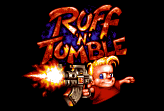 Ruff 'n' Tumble (Amiga) screenshot: Title screen