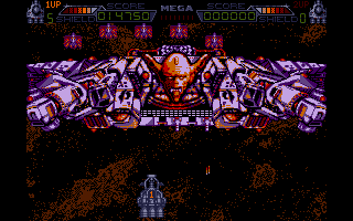Mega Phoenix (DOS) screenshot: The Phoenix Ship