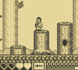 The Addams Family (Game Boy) screenshot: The Forest