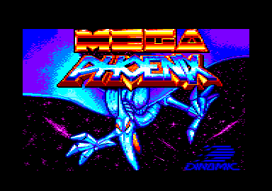 Mega Phoenix (Amstrad CPC) screenshot: Loading screen