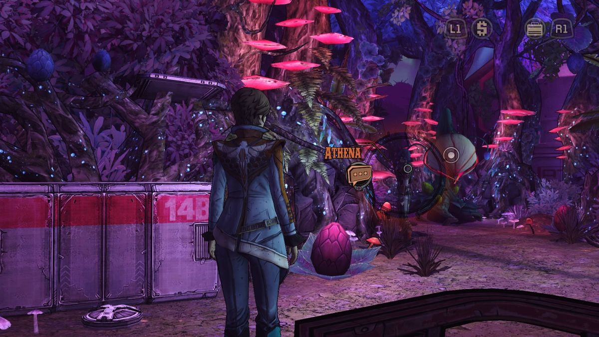 Tales from the Borderlands: Episode Three - Catch a Ride (PlayStation 4) screenshot: Entering the forest