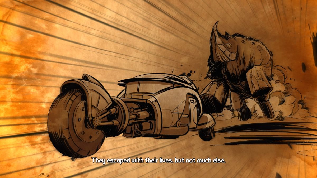 Tales from the Borderlands: Episode Three - Catch a Ride (PlayStation 4) screenshot: Recap of the story thus far