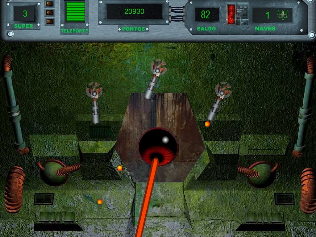 Space Shooter: Alpha Impact (Windows) screenshot: Second stage's main boss.