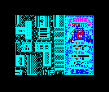 Scramble Spirits (ZX Spectrum) screenshot: Dead