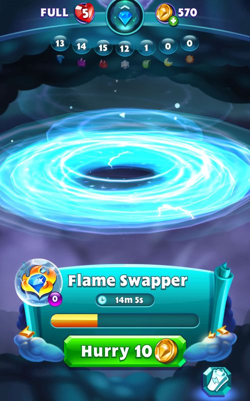 Screenshot of Bejeweled Stars (Android, 2016) MobyGames