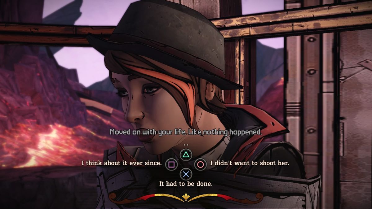 Tales from the Borderlands: Episode Five - The Vault of the Traveler (PlayStation 4) screenshot: Bringing the story to an end