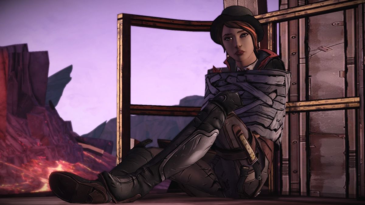 Tales from the Borderlands: Episode Five - The Vault of the Traveler (PlayStation 4) screenshot: Now is not the time to dwell on the past