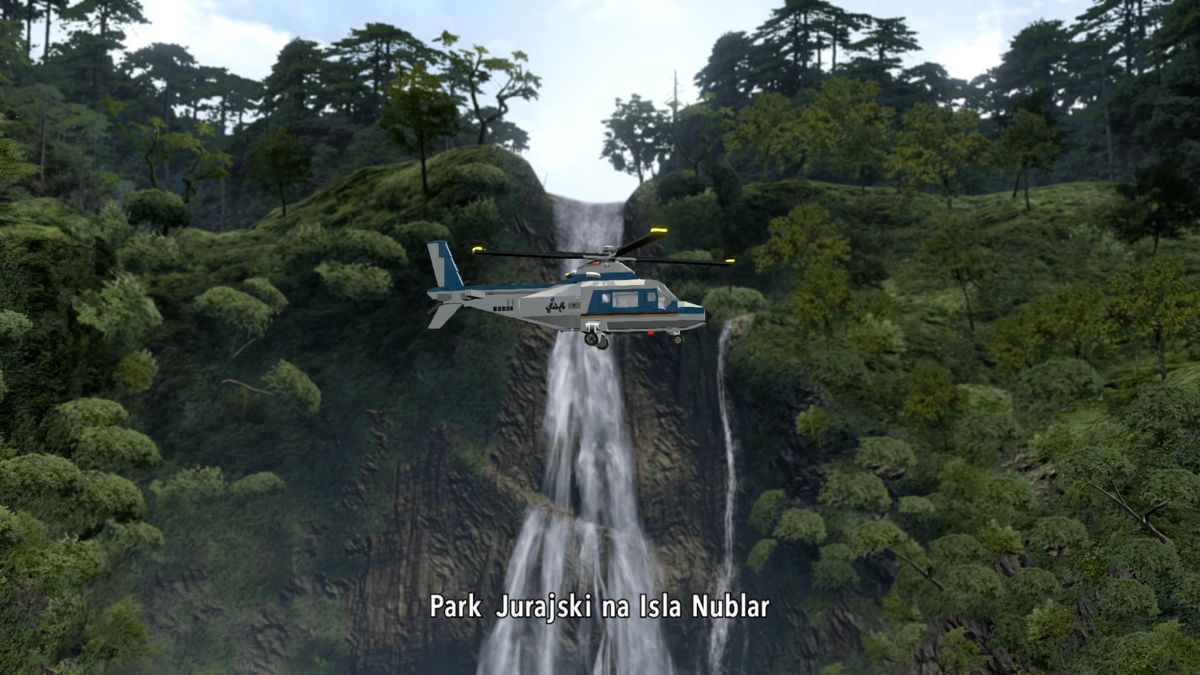 LEGO Jurassic World (PlayStation 4) screenshot: Isla Nublar