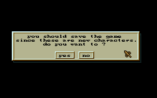 Shadowlands (DOS) screenshot: A conscientious game engine (VGA)