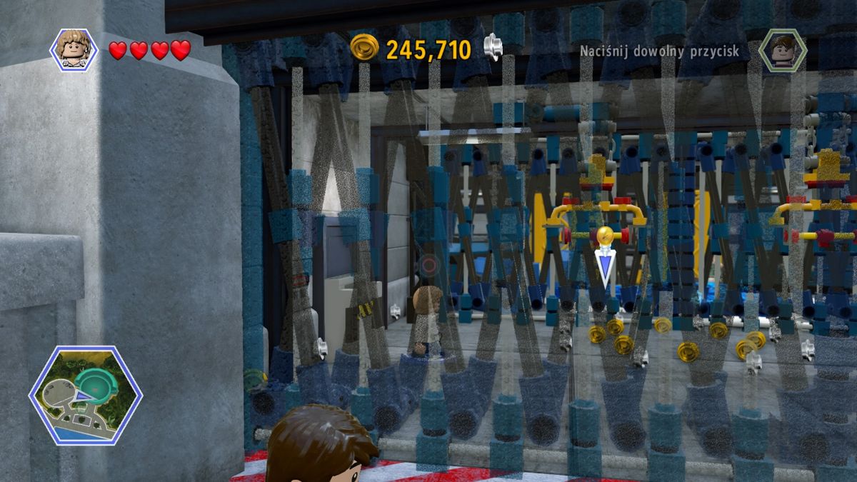 LEGO Jurassic World (PlayStation 4) screenshot: Zoom in