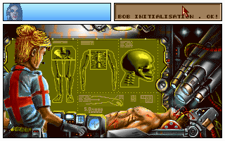 The Koshan Conspiracy (DOS) screenshot: Hospital (CD version)