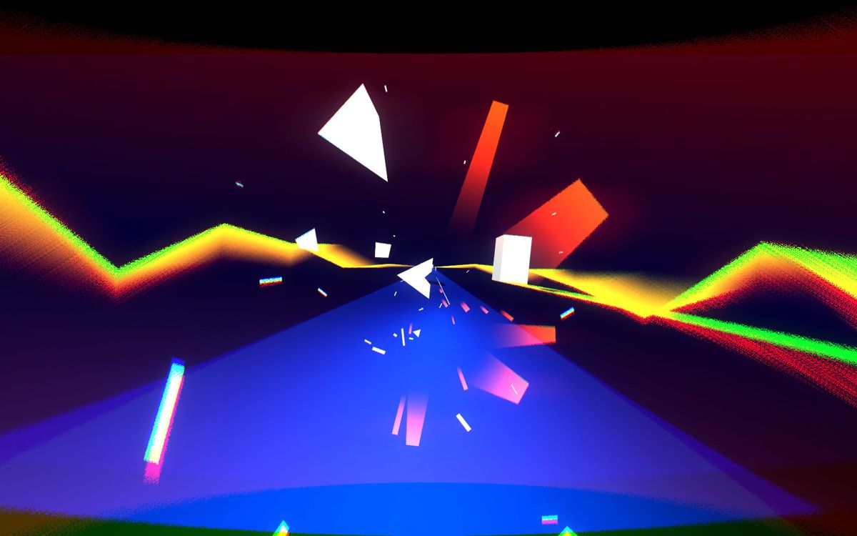 Barrier X (Windows) screenshot: A crash: Game Over