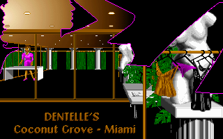 Fascination (DOS) screenshot: Lingerie store Dentelle's