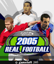 2005 Real Soccer (J2ME) screenshot: Title screen