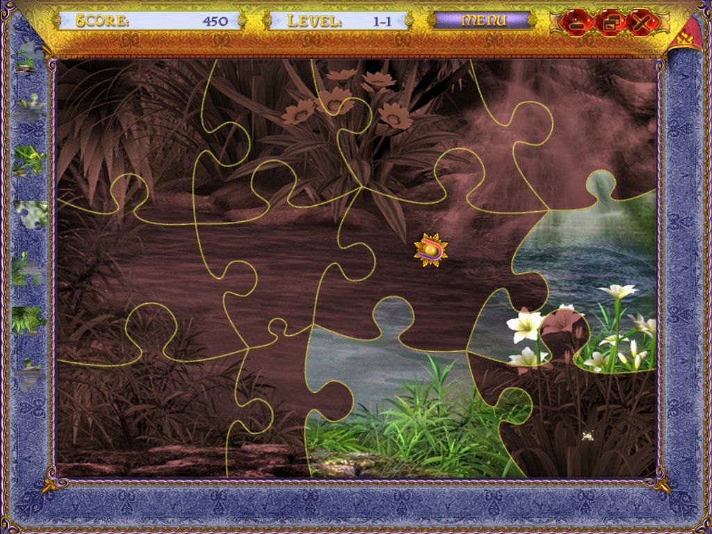 Puzzle Mania: Chronicles of the Unicorn (Windows) screenshot: A simple puzzle