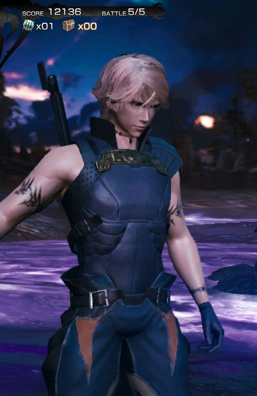 Mobius Final Fantasy (Android) screenshot: The game's protagonist
