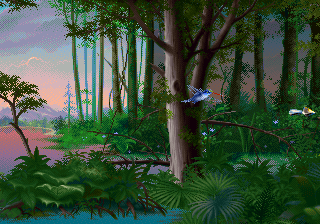 Kolibri (SEGA 32X) screenshot: Scenery is just breathtaking