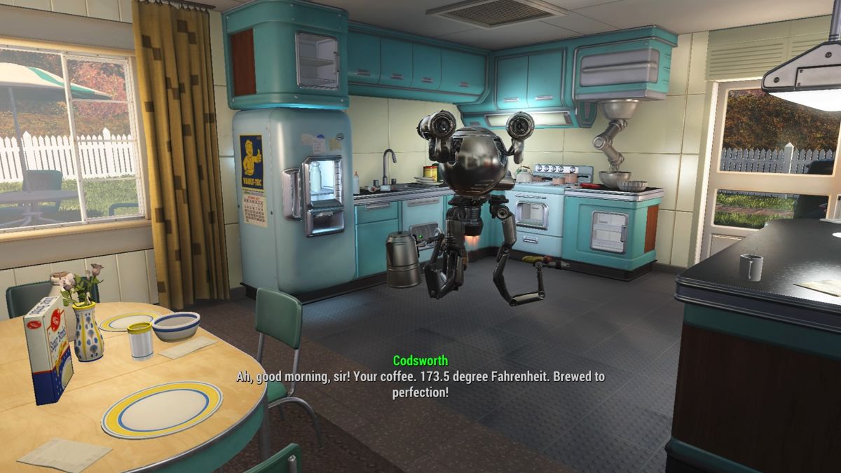 Fallout 4 (PlayStation 4) screenshot: Home sweet home