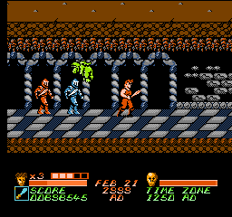 Time Lord (NES) screenshot: Pigs might fly