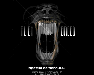 Alien Breed: Special Edition 92 (Amiga) screenshot: Main Title