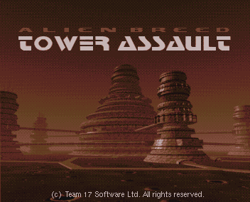 Alien Breed: Tower Assault (Amiga) screenshot: Title screen