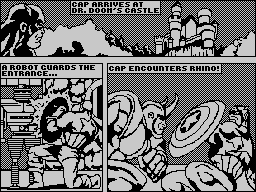 The Amazing Spider-Man and Captain America in Dr. Doom's Revenge! (ZX Spectrum) screenshot: The first page
