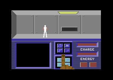 Android Control (Commodore 64) screenshot: Hitting the [Ctrl] key allows you to select a few things on the panel