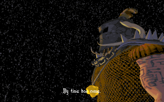 Anvil of Dawn (DOS) screenshot: From the Introduction Cinematic